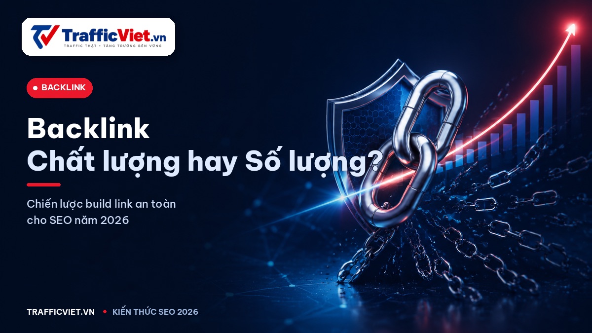 Backlink chất lượng vs số lượng — Chiến lược build link an toàn cho SEO 2026