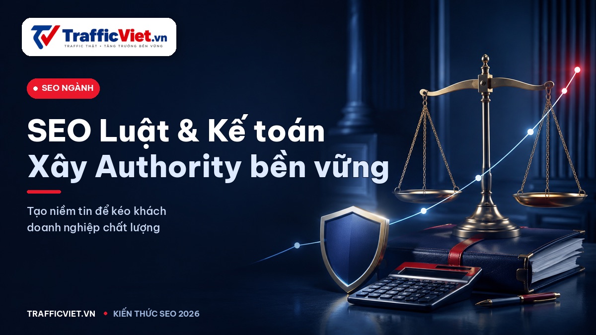 SEO Công ty Luật & Dịch vụ Kế toán 2026 — Xây Authority để khách doanh nghiệp tin