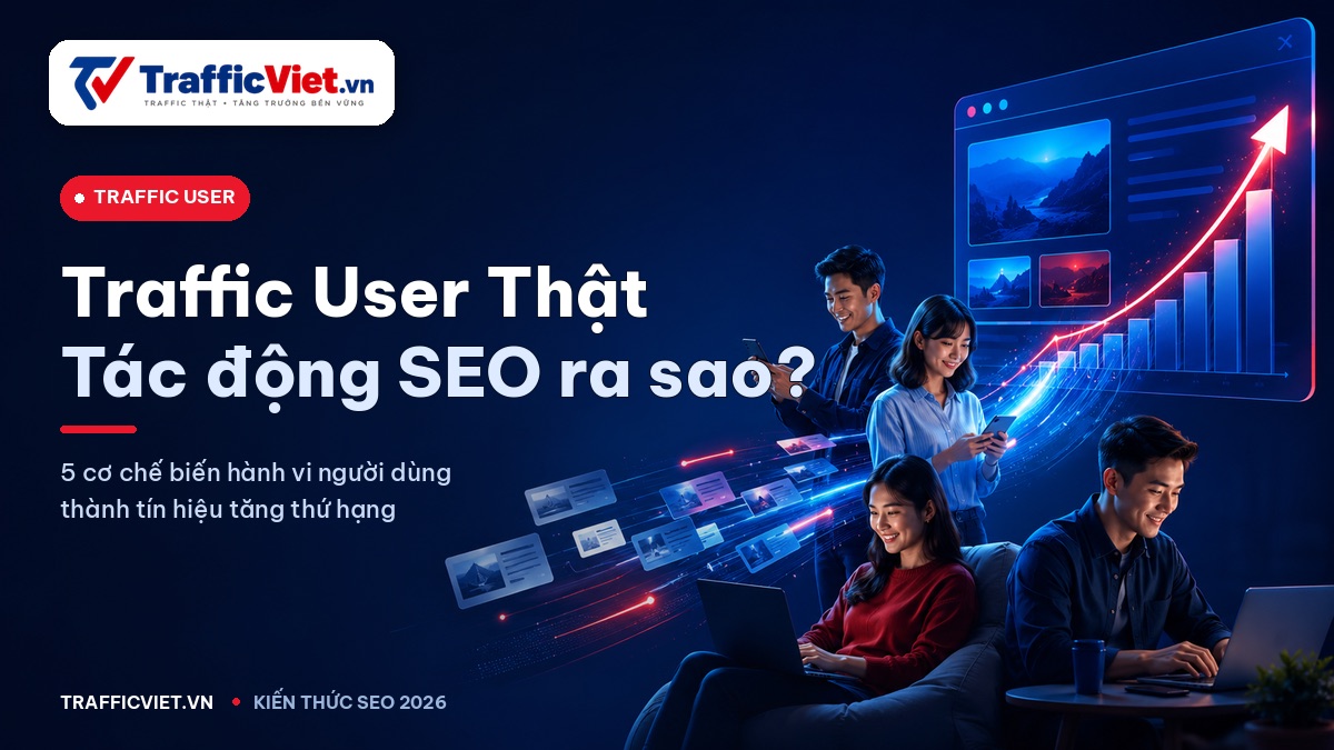 Traffic người dùng thực có tác dụng gì cho SEO? — Giải thích từ data 2026